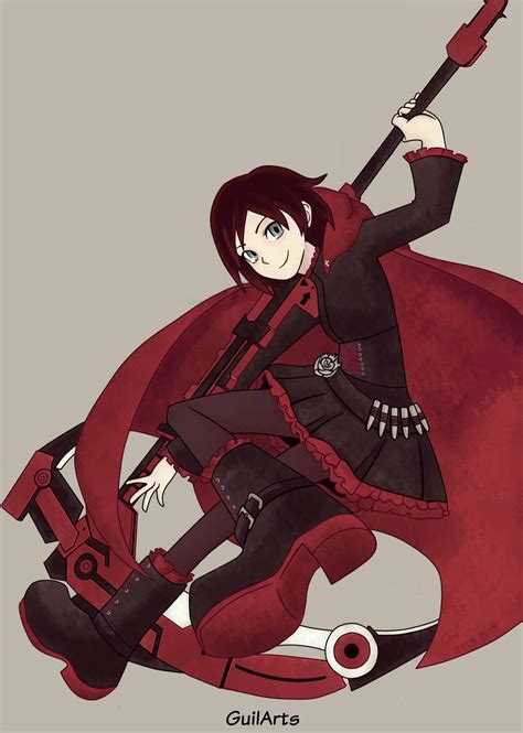 Ruby Rose-FanArt by Guilarts on DeviantArt