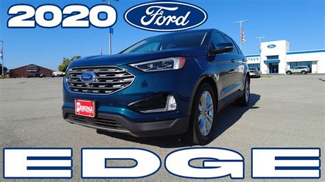 Review Ford Edge Titanium In Dark Persian Green Youtube