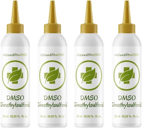 DMSO Dimethylsulfoxid Sparpaket 3 1 Gratis 4 X 100 Ml 99 99 Ph Eur