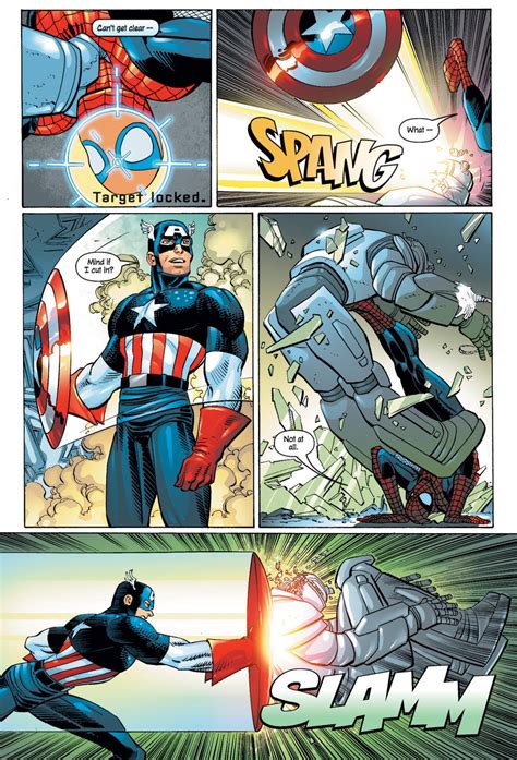 Spider Man And Captain America Saves Doctor Doom Comicnewbies