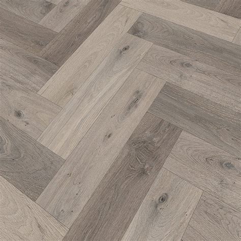 Liberty Floors Herringbone Spc 5 5mm Grey Oak Waterproof Rigid Vinyl