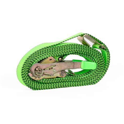 Fusion Grip 2in X27ft Magnetic Flat Hook Rachet Tie Down Strap