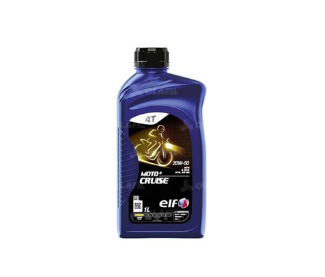 Aceite Mineral ELF MOTO 4 CRUISE 20W50 1L