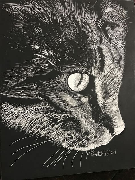 Scratchboard art | Scratchboard art, Scratchboard, Student art