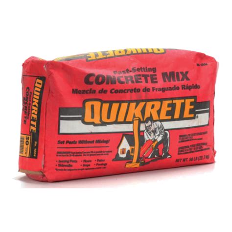 Shop Quikrete Fast Setting Concrete Mix 50 Lbs At Moscow Pullman