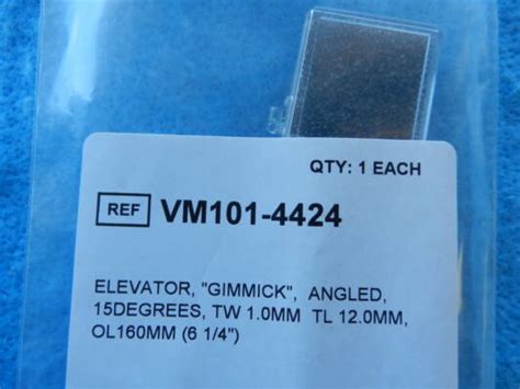 V Mueller Surgical 15 Degree Gimmick Elevator Vm101 4424 New Ringle