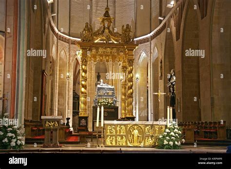 Royal Gniezno Cathedral S Interior With Sarcophagus St Adalbert