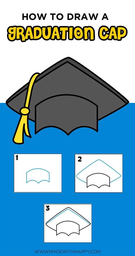 Step-by-Step Tutorial: Draw a Graduation Cap