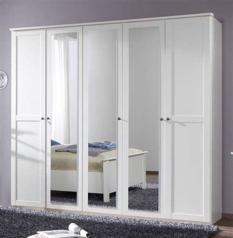 15 Ideas Of White Wardrobes With Drawers And Mirror