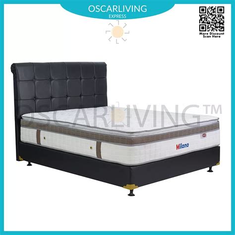 Jual Eversoft Kasur Springbed Milano Latex Spring Putih Hb Amore