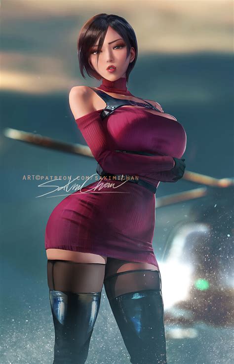 Ada Wong Biohazard Image By Sakimichan Zerochan Anime