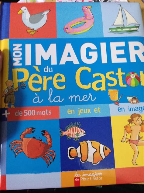 Mon Imagier Du P Re Castor La Mer Brunelet Madeleine Amazon Es