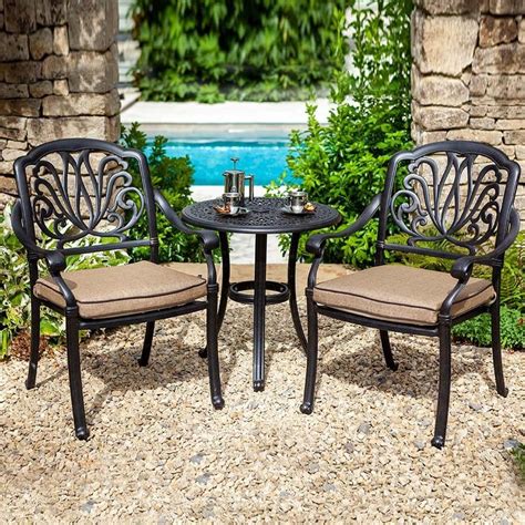 Hartman Amalfi Bistro Set Bronzeamber Garden Street