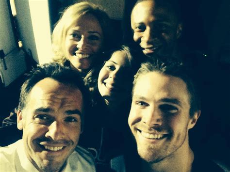 Arrow: The Cast and Crew's Behind-the-Scenes Photos From the Season Finale