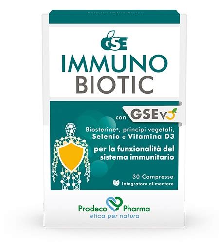 Gse Immunobiotic Compresse Parafarmy