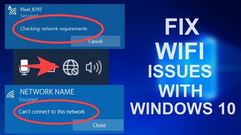 How To Fix WiFi Not Working Issue On Windows 10 YouTube