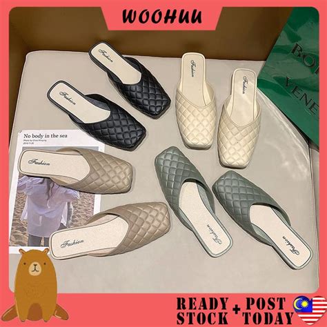 Ready Stock Woohuu Sandal Kasut Wanita Sandals Woman Shoes Perempuan