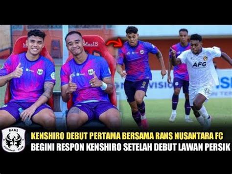 Kenshiro Daniels Akhirnya Debut Bersama Rans Nusantara Fc Setelah