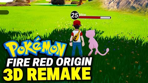 Pokemon origin fire red 3d remake - psres