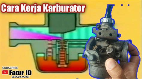 Cara Kerja Karburator Sepeda Motor YouTube