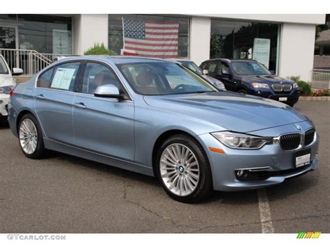 2013 Liquid Blue Metallic Bmw 3 Series 328i Sedan 84135522 Photo 3