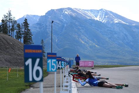 The Biathlon Alberta Training Centre invites athletes to train with ...