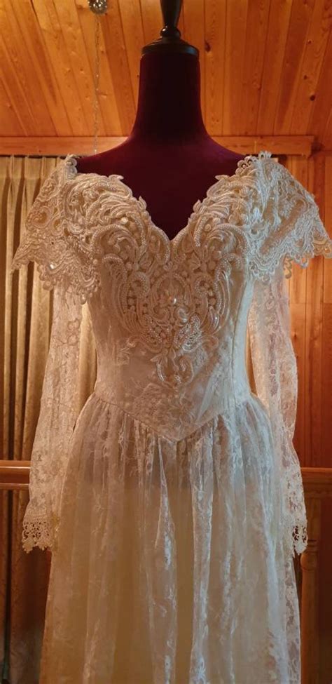 Gunne Sax Bridal Wedding Dress Party Dress Gunne Gem