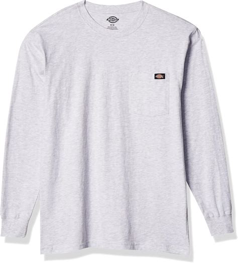 Dickies Mens Long Sleeve Heavyweight Crew Neck Fashion T