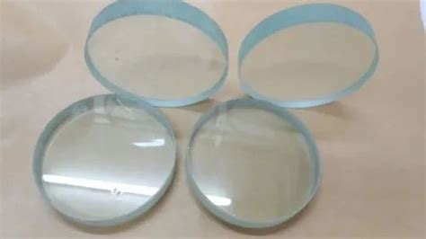 Transparent Round Toughened Glass For Lab Size Mm Diameter At