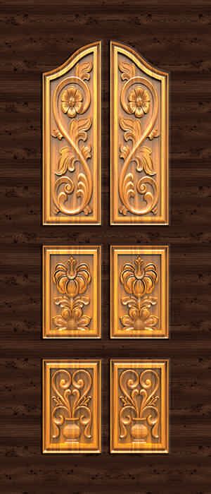 DD L9 Pooja Room Lamination Double Doors For Home At Rs 135 Square Feet