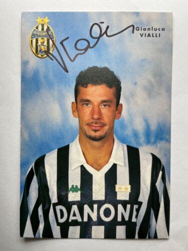 Autogramm GIANLUCA VIALLI 2023 Juventus Turin NS ITALIEN Chelsea