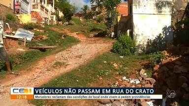 Cetv Edi O Juazeiro Do Norte Moradores De Uma Rua Do Crato