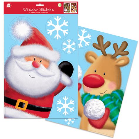 Christmas Window Stickers | Gee Tee's