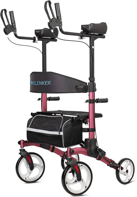 Healconnex Upright Rollator Walkers For Seniors Stand Up 52 Off