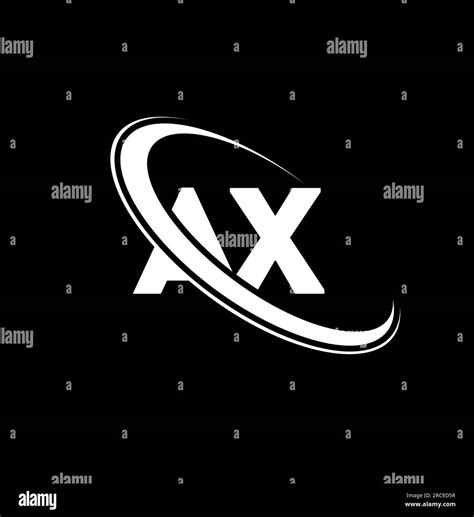 Ax Logo A X Design White Ax Letter Ax A X Letter Logo Design