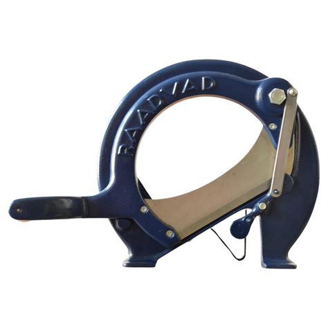 Original cortadora de pan danesa Raadvad Azul oscuro de Ove Larsen