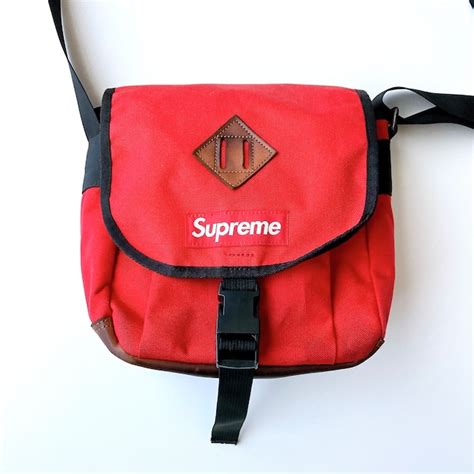 08aw Supreme Cordula Nylon Box Logo Shoulder Bag シュプリーム ショルダーバッグ コーデュラナイロン Hela