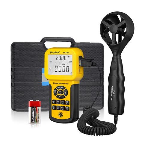 Buy HOLDPEAK Handheld Anemometer CFM HP 846A Digital Wind Wheel