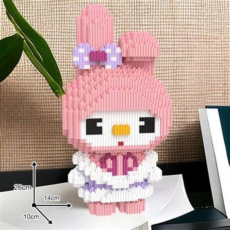 Jual Cm Blok Bangunan Sanrio Blok Bangunan Besar Melody Kurome