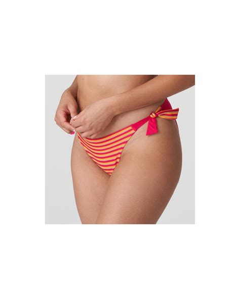 Braga Lazo Bikini Prima Donna colección La Concha COLOR naranja