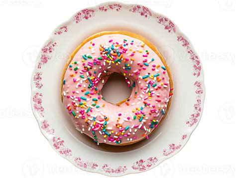 Donut With Sprinkles 45998902 Png