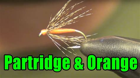 Partridge And Orange Soft Hackle Fly Tying Instructions Youtube