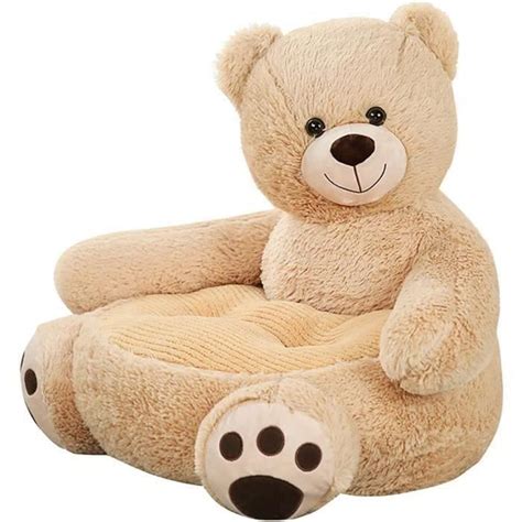 Enfants Fauteuil en Peluche de bébé Canapé de Soutien Assis Animal en