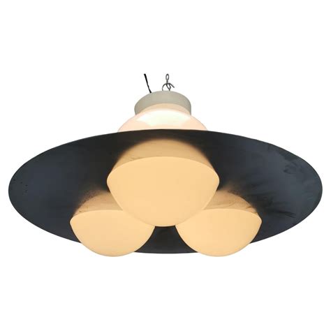 Vintage Space Age Ceiling Lamp By Massive Lighting Style Of Luigi