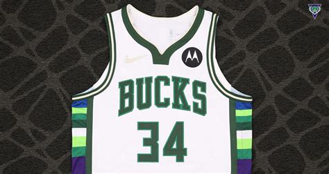 Heres The 2021 22 Milwaukee Bucks City Edition Uniform With All Sorts