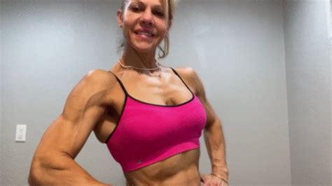 Shredded Upper Body Topless Flexing PORNMEKA