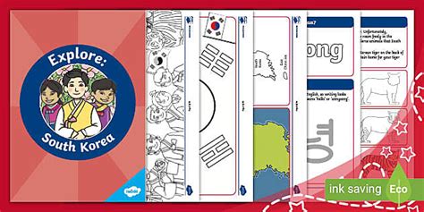 Explore Booklet South Korea Teacher Made Twinkl