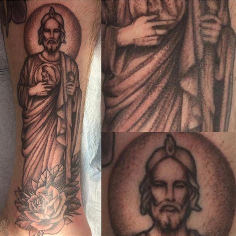 Los Mejores Tatuajes De San Judas Tadeo Y Su Significado Forarm Tattoos