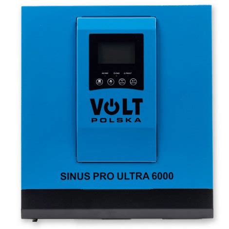 Inwerter Solarny Volt Sinus Pro Ultra 6000 24 230 V 3000 6000 W 60 A