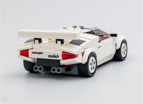 Lego Speed Champions Lamborghini Countach Race Car Toy Model